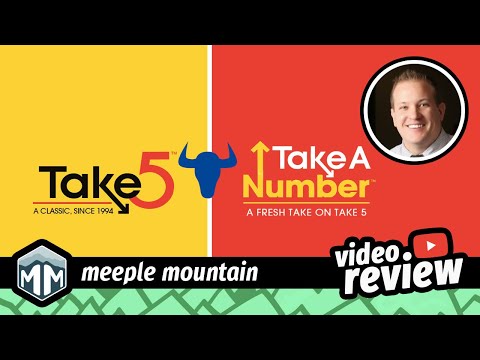 Boardgame Brody -Take 5 & Take A Number - Review & How to Play