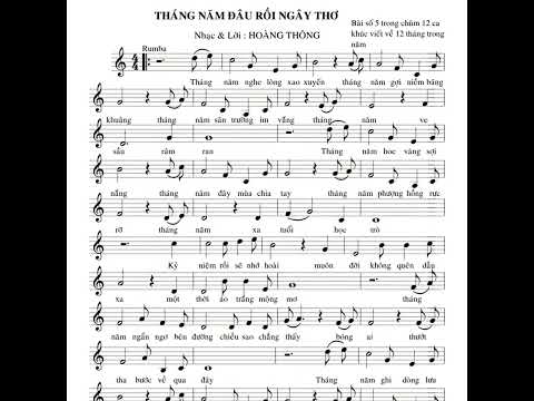 Tháng năm đâu rồi ngây thơ - Võ Tấn