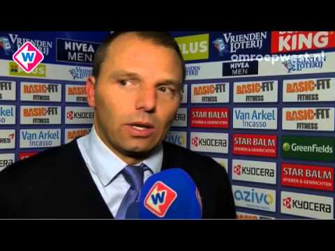 ADO-trainer Maurice Steijn na ADO Den Haag - Feyenoord