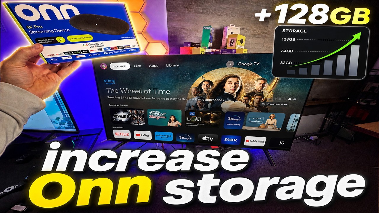 How to Expand Storage on the Onn 4K pro