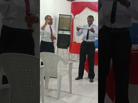 Santa Ceia na Igreja Potência de Deus.  em Ipiranga do Piauí.