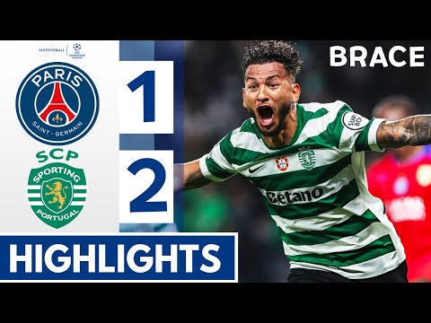 Sporting vs PSG 2-1 - Highlights & All Goals - Luis Suarez Goal - Champions League 2026