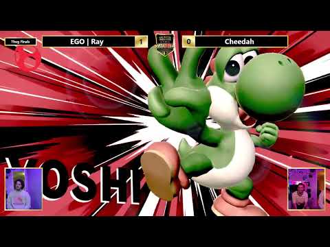 SMS Ultimate Invitational - DBQ | Ego | Ray (Yoshi) vs Ego | Cheddar (Steve) - Exhibition