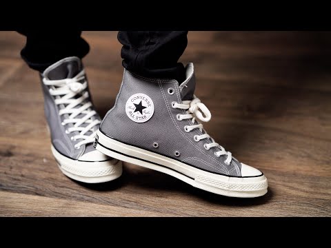 CONVERSE CHUCK 70 REVIEW + ON FEET (GREY/IVORY/SAIL)