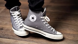 CONVERSE CHUCK 70 REVIEW + ON FEET (GREY/IVORY/SAIL)