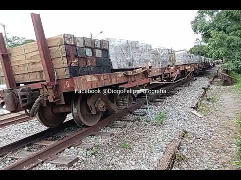 Voltinha na estação de trem de Andrelândia MG antiga turvo