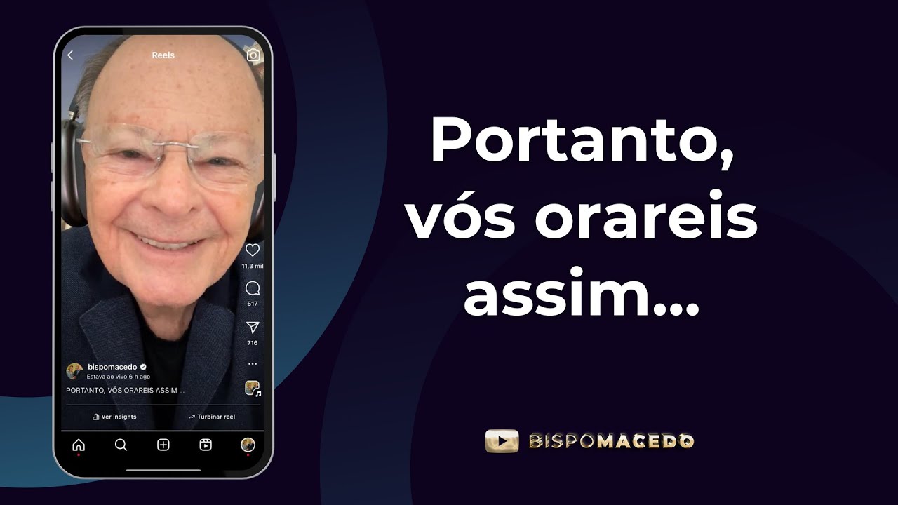 Portanto, vós orareis assim... - Meditação Matinal 20/11/24