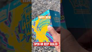 OPEN OR KEEP SEALED !? #pokemoncards #pokemontcg #pokemon #pokémon #pokemon30
