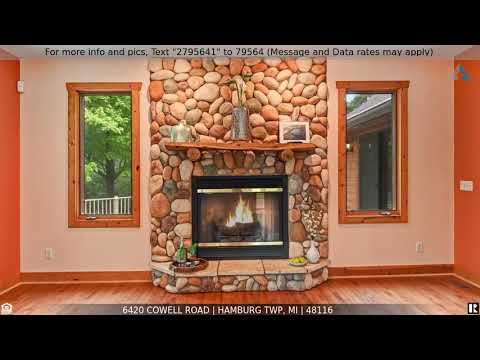 Priced at $699,999 - 6420 COWELL Road, Hamburg Twp, MI 48116