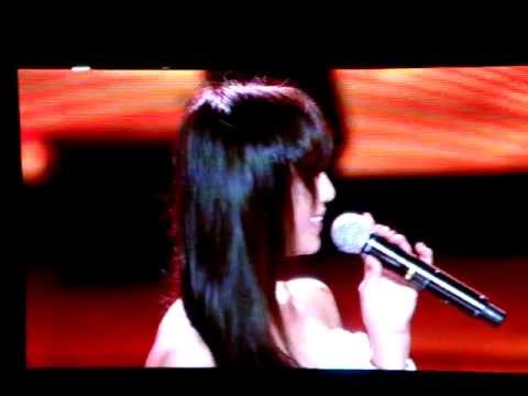 [Fancam] 130309 - ERU feat HyoRin (Sistar) Sing "Kemesraan" at Music Bank Jakarta
