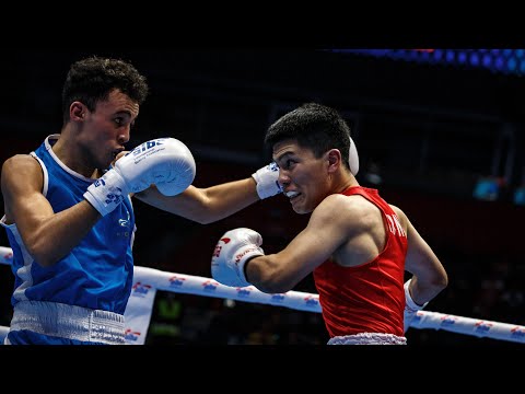 Tomoya Tsuboi (JAP) vs. Billal Bennama (FRA) AIBA World Boxing Championships 2021 (54kg)