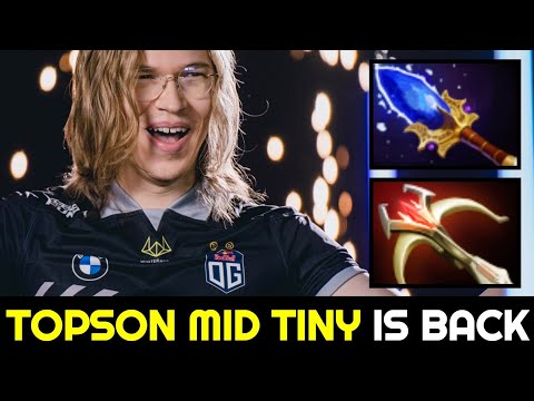 TOPSON Mid Tiny is back — Road to Grandmaster Tier Dota 2
