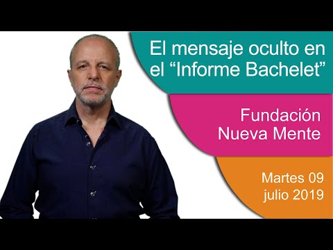 Alberto Plaza: El mensaje oculto en el “Informe Bachelet”