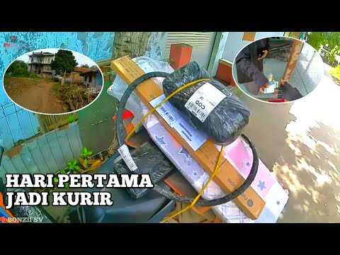 FIRST DAY AS A COURIER | CHANGING PROFESSIONS