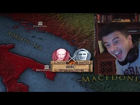 American Reacts Roman Civil War: Battle of Dyrrhachium | Kings and Generals - McJibbin Reacts