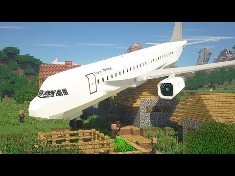 Minecraft, But There Are Planes