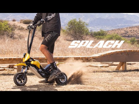 SPLACH E-Scooter - TRANSFORMER: A Transformable Motorbike-like Monster