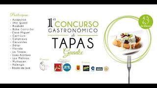 preview picture of video '1er Concurso Gastronómico de Tapas Guadix'