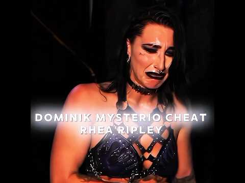 Dominik Mysterio Cheat Rhea Ripley 💔 We Miss R+D Edit 💯 #wwe #dominikmysterio #rhearipley #livmorgan