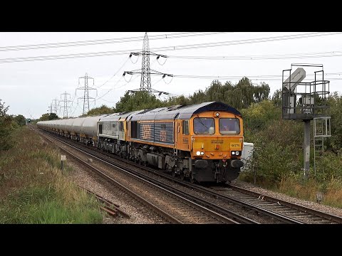 Trains in Kent Tue 29th and Thu 31st August 2023 Inc 92s and 69