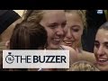 Lauren Hill scores first points for Mount St. Joseph.