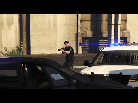 GTA 5 LSPDFR: Cinematic Armored Car Chase