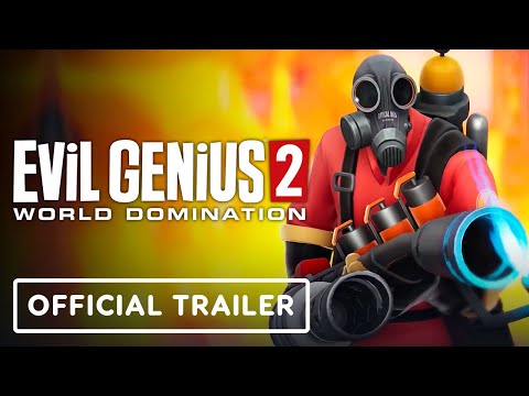 Evil Genius 2: World Domination - Official Rise of the Valkyrie & Team Fortress 2: Pyro Pack Trailer