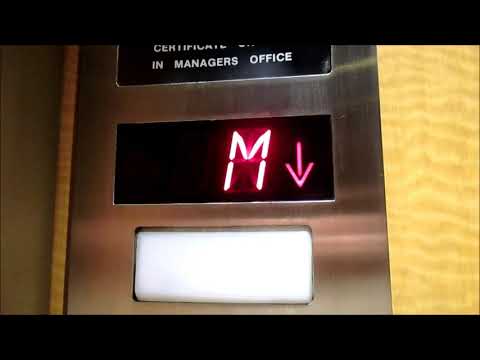 1956 Otis Elevators at Fremont Hotel & Casino in Las Vegas, NV
