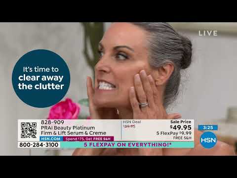 PRAI Beauty Platinum Firm   Lift Serum   Creme
