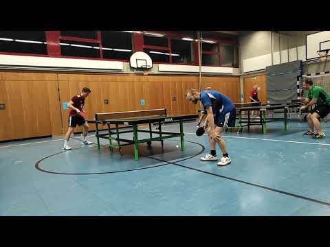 Wie man einen Satz im Tischtennis herschenkt...