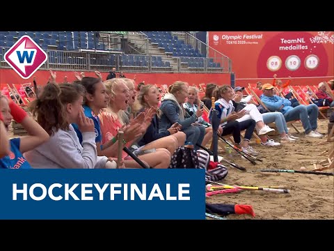 Toeschouwers Olympic Festival door dolle heen na gewonnen hockeyfinale - OMROEP WEST
