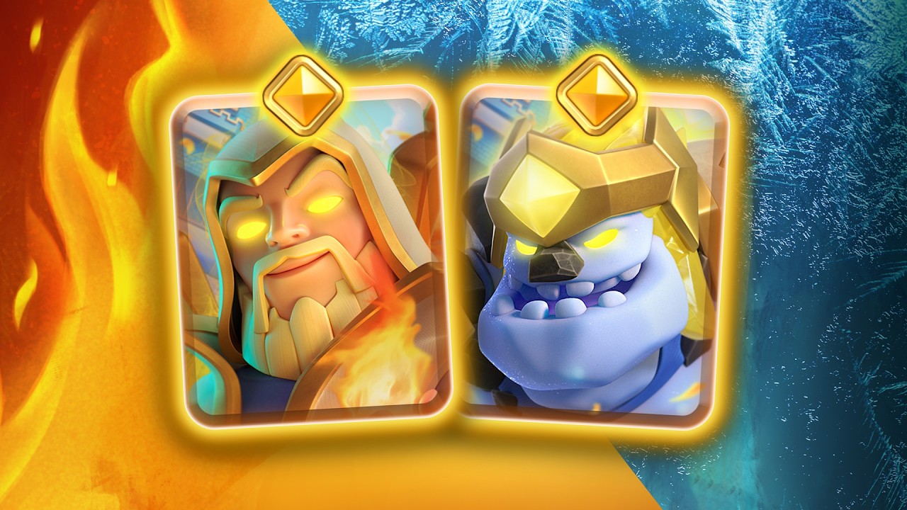 TV ROYALE | New Heroes: Wizard & Ice Golem!