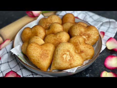 Fry Bakes || Heart Shaped Bakes || TERRI-ANN’S KITCHEN