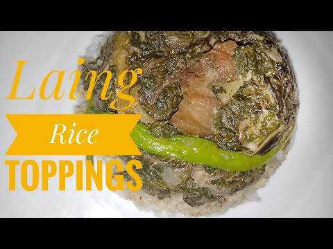 Taro leaves | how to cook laing | Taro recipe | Filipino dish