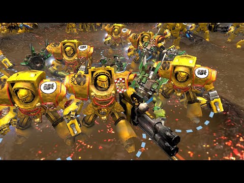 Astartes Mod 2021: 30K Imperial Fists vs Orks - Warhammer 40K: Dawn Of War 2: Retribution