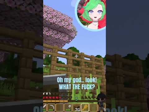 Dangerous Idea! Sabrina's Risky Minecraft Adventure | #vtuber #shocking #cozygaming