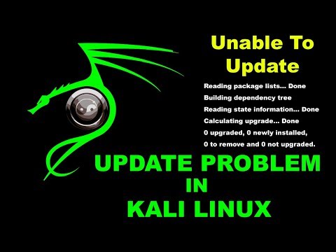 Class 6 Fix Unable to Update in Kali Linux | 0 upgraded 0 newly installed 0 to remove and 0 not