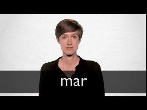 How to pronounce MAR in British English