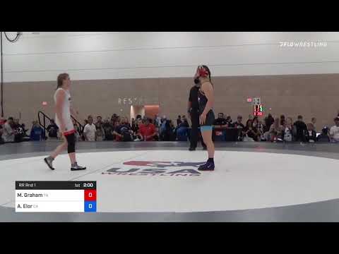 69 Kg Rr Rnd 1 - Maggie Graham, TN Vs Amit Elor, CA