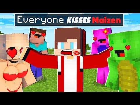 Everyone WANTS TO KISS MAIZEN - Sad Story in Minecraft (JJ and Mikey)