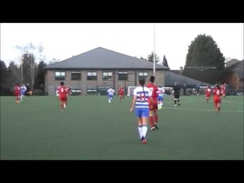 Barking Abbey Girls Academy v JM Reading ESFA Semi 1st half 22.01.2016
