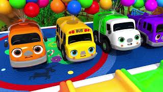 Download lagu Wheels On The Bus Go To Town   More Videos Nursery Rhymes & Kids Songs   ToyMonster mp3
