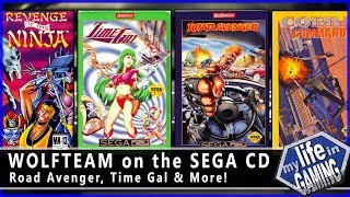 Wolf Team on the Sega CD - Road Avenger, Time Gal & More