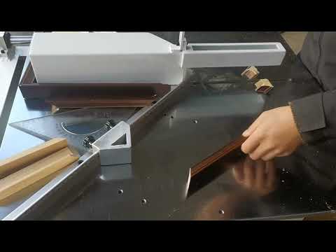 TS-J04 picture frame cutting machine ,how to make picture frame ?