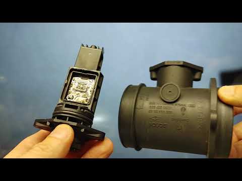 Mercedes S600 Mass Air Flow sensor repair. Hot Film type sensor