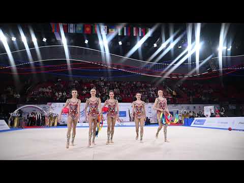 Russian National Group 3 ribbons 2 balls Grand Prix Moscow 2023 EF