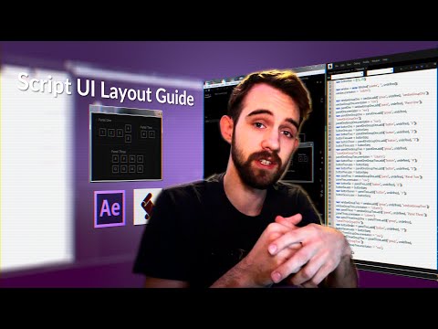 After Effects Scripting Tutorial Quicktip Script Ui Layout Guide