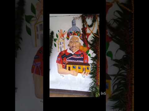 Obra: Santa Catarina Barahona Sacatepéquez--Tecnica: Mural--Tamaño: 2m--Año: 2025--No27