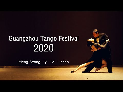  Mi Lichen  and  Meng Wang  are  dancing  to  a  tango  at  Guangzhou International Tango Festival  in  2020