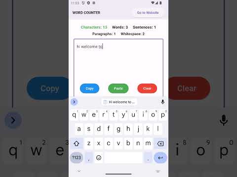 Word Counter